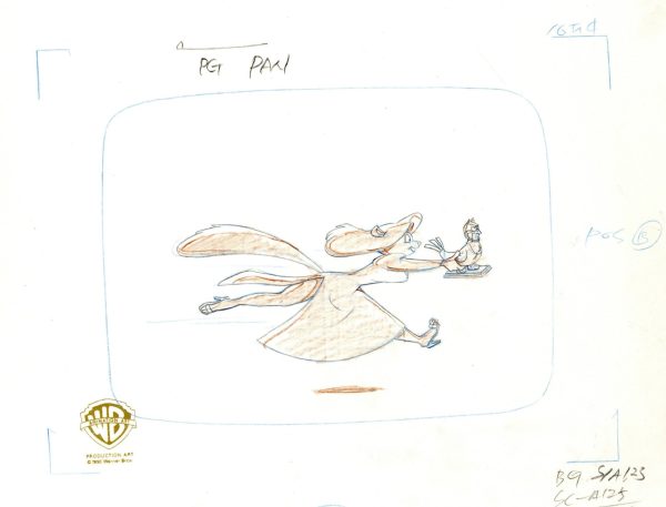 Animaniacs Original Production Drawing: Minerva Discount