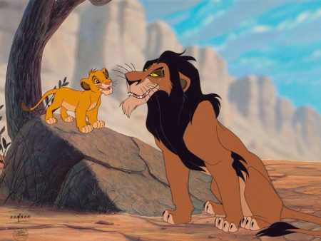 Lion King, Evil Uncle: Limited Edition Hand-Painted Cel For Cheap