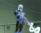 Batman The Animated Series Original Production Cel Signed by Bruce Timm: Mr. Freeze For Sale