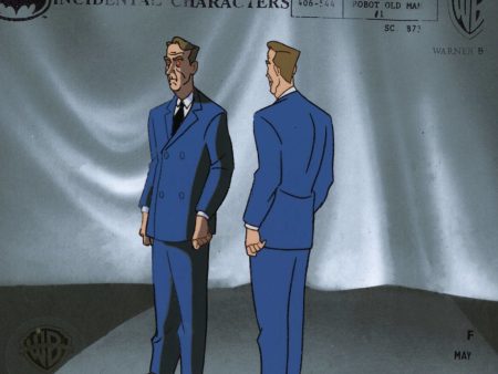 Batman the Animated Series Original Production Color Model Sheet Set: Robot Old Man #1 Discount