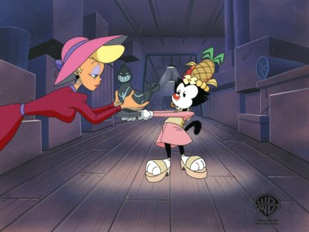 Animaniacs Original Production Cel on Original Background: Hello Nurse, Dot Discount