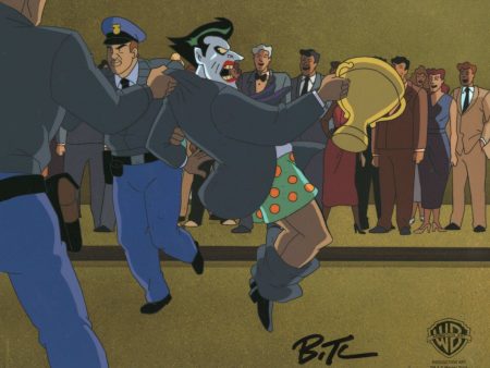 Batman The Animated Series Original Production Cel Signed by Bruce Timm: Joker Online now