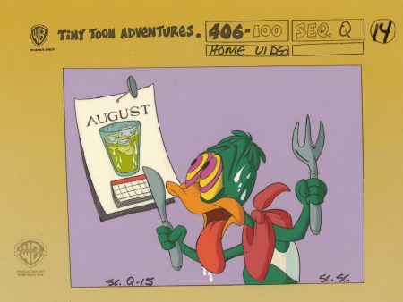 Tiny Toons Color Model Cel: Plucky For Cheap