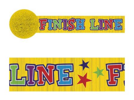 Finish Line Crepe Streamer 42ft For Cheap