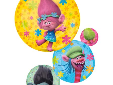 Trolls SuperShape Foil Balloon 22x28in Cheap