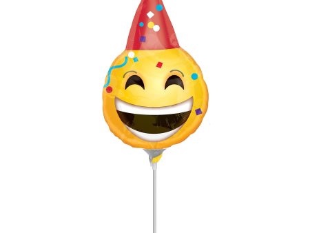 Birthday Emoticon Mini Shape Balloon Sale