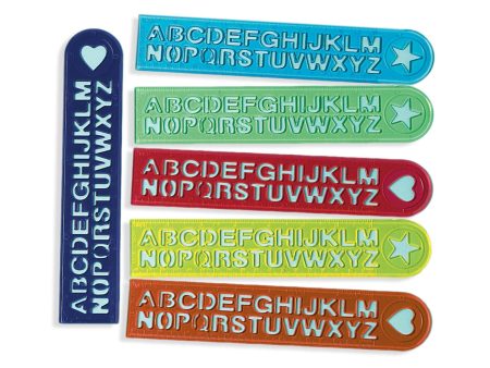 Alphabet Ruler Favors 12pcs Supply