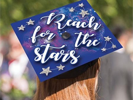 Reach For The Stars Grad Cap Decorating Kit 1pc Sale