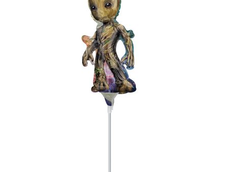 Baby Groot Mini Shape Foil Balloon Online now