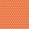 Polka Dot Orange Gift Wrap 16ft x 30in Sale