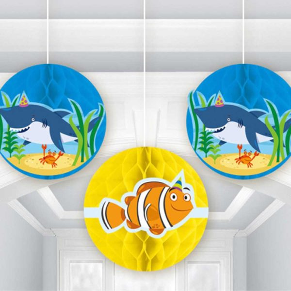 Ocean Buddies Honeycomb Balls 3pcs Cheap