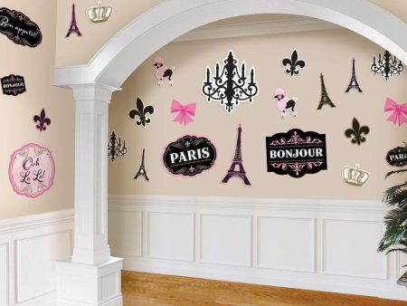 A Day In Paris Mega Value Card Cutouts Online Hot Sale