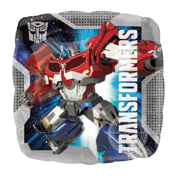 Transformers Animated Square Foil Balloon 18in Online Hot Sale