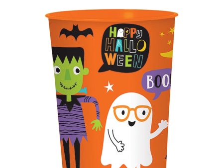 Hallo-ween Friends Plastic Favor Cup 16oz Discount