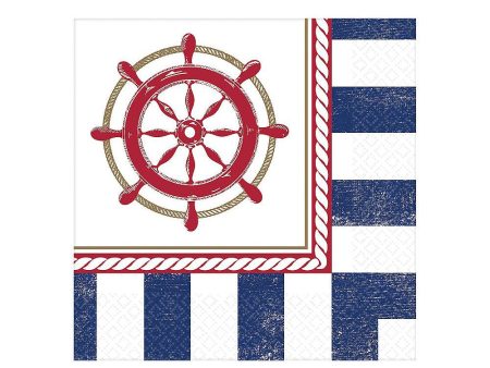 Anchors Aweigh Beverage Tissues 16pcs For Sale