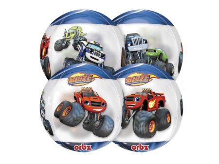 Blaze Orbz Balloon 38x40cm For Discount