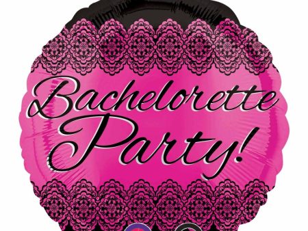 Barchelorette Party Lace Foil Balloon 18in Fashion