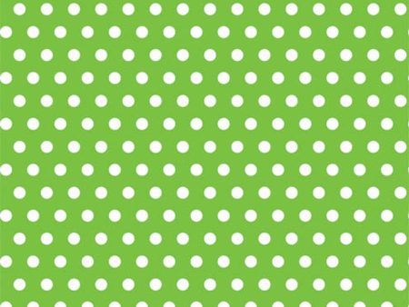 Polka Dot Kiwi Gift Wrap 16ft x 30in Sale