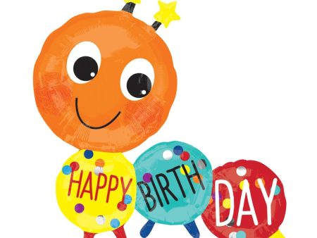 Birthday Bug SuperShape Balloon 27x30in Supply